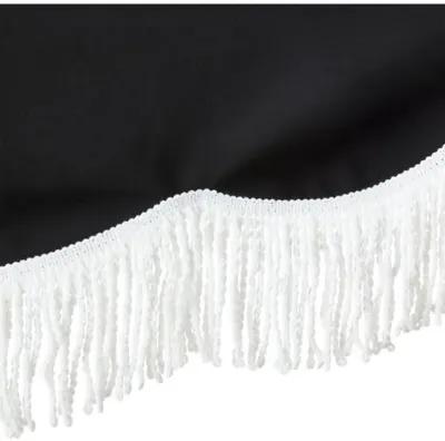 Cloud Fringe Patio Umbrella - Black