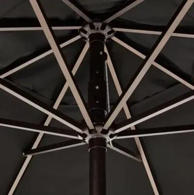 Cloud Fringe Patio Umbrella - Black