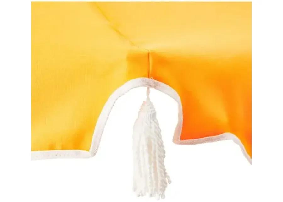 San Marco Patio Umbrella - Yellow Sunbrella