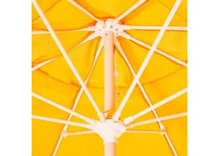 San Marco Patio Umbrella - Yellow Sunbrella