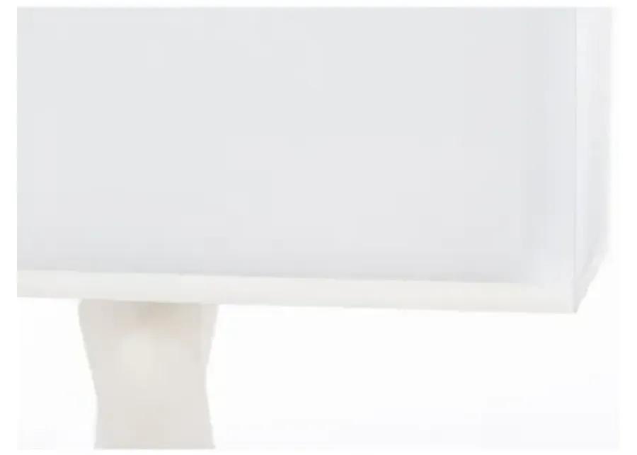 Adonis Table Lamp - White Alabaster - Bradburn Home