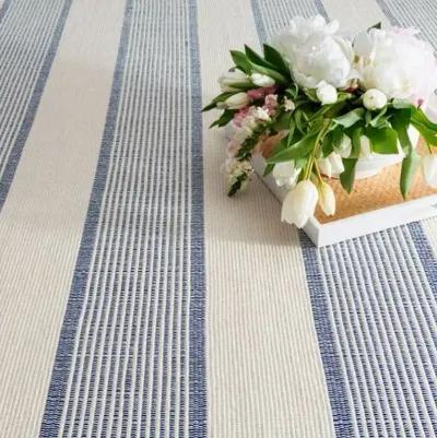 La Mirada Handwoven Rug - Navy - Mark D. Sikes - Blue - Blue