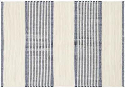 La Mirada Handwoven Rug - Navy - Mark D. Sikes - Blue - Blue