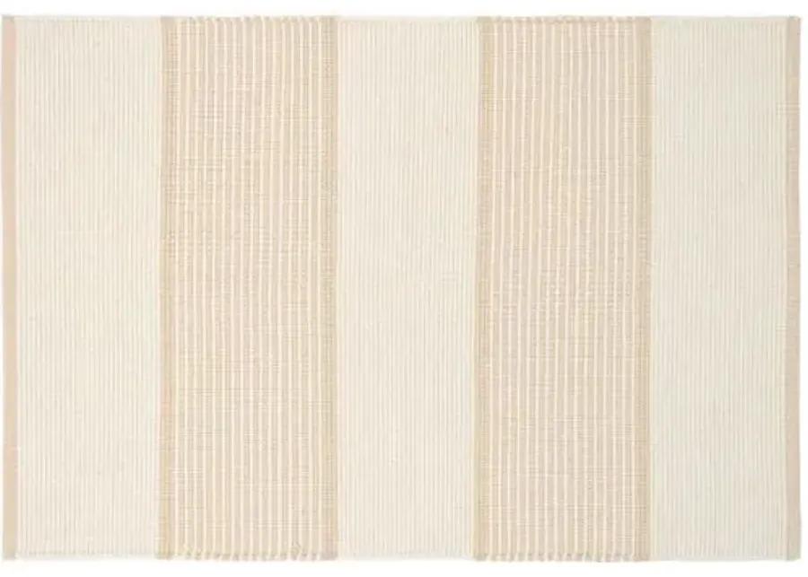 La Mirada Handwoven Rug - Wheat - Mark D. Sikes - Beige - Beige