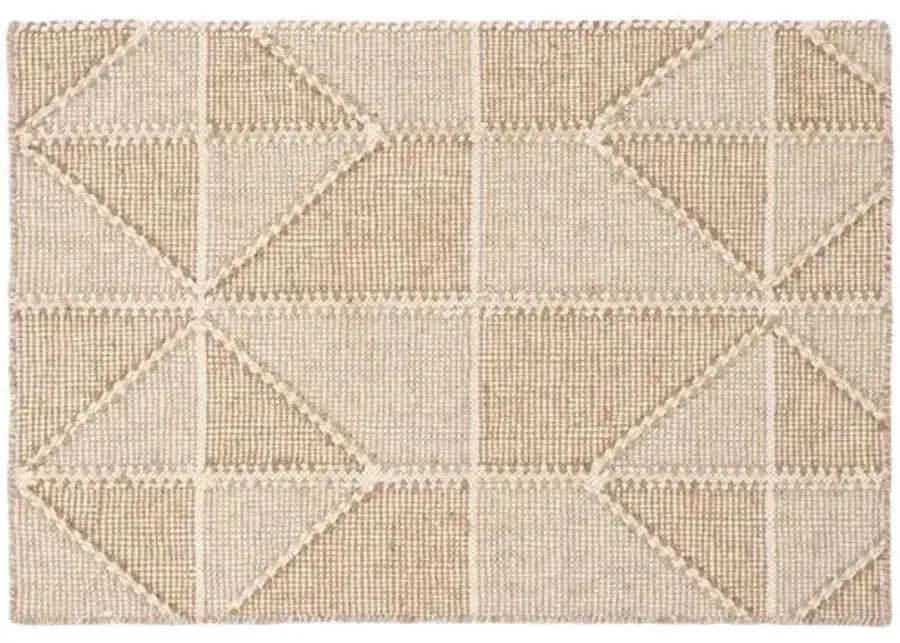 Ojai Handwoven Rug - Wheat - Mark D. Sikes - Beige - Beige