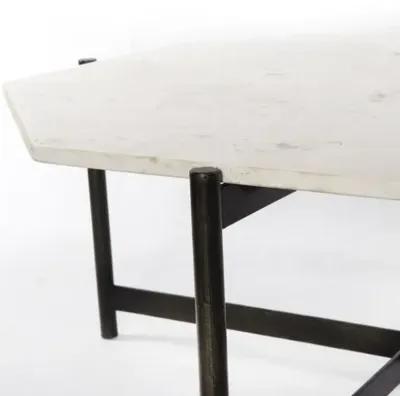 Adi Coffee Table - White Marble