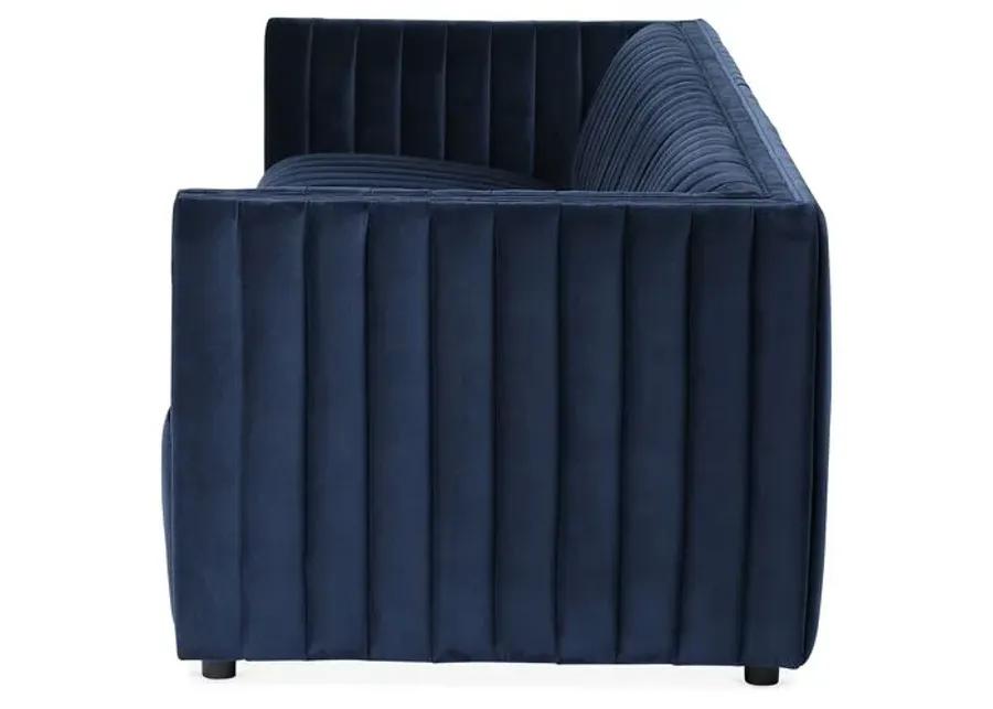 Capri Sofa - Sapphire Velvet