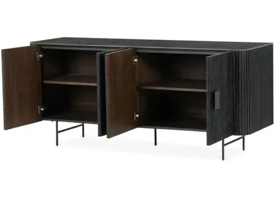 Lauren Sideboard - Blackwash