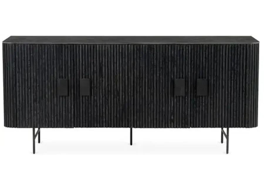 Lauren Sideboard - Blackwash