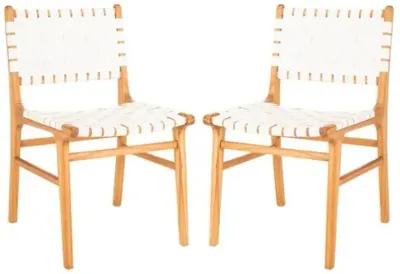 Set of 2 Jessica Side Chairs - White