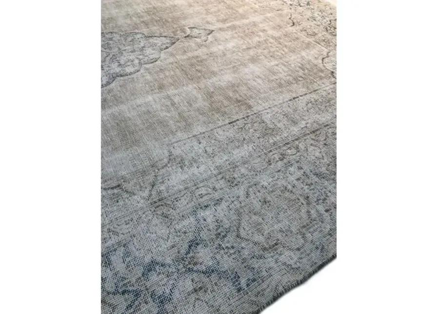 8'x11' Hannah Hand-Knotted Rug - Ivory - F.J. Kashanian - Ivory