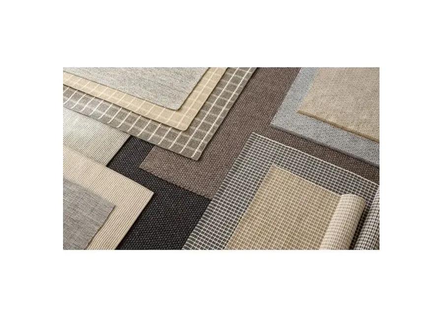 Gridiron Indoor/Outdoor Rug - DASH & ALBERT - Beige - Beige