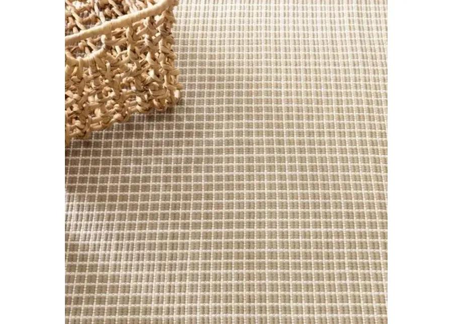 Gridiron Indoor/Outdoor Rug - DASH & ALBERT - Beige - Beige