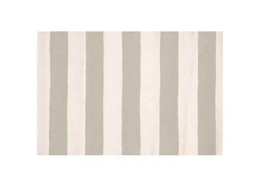 Catamaran Indoor/Outdoor Rug - Black/Ivory - DASH & ALBERT - Beige - Beige