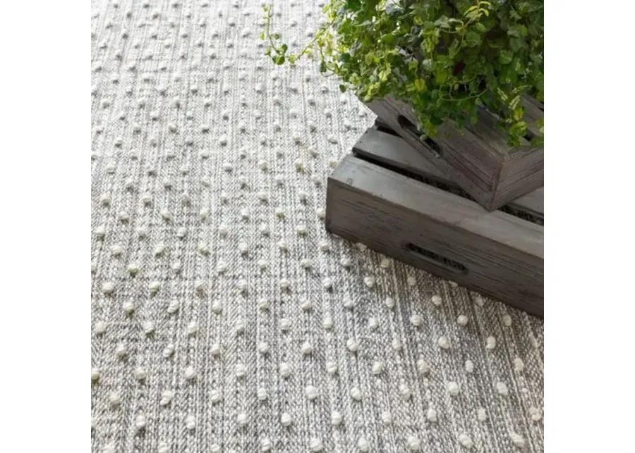 Hobnail Indoor/Outdoor Rug - DASH & ALBERT - Gray - Gray