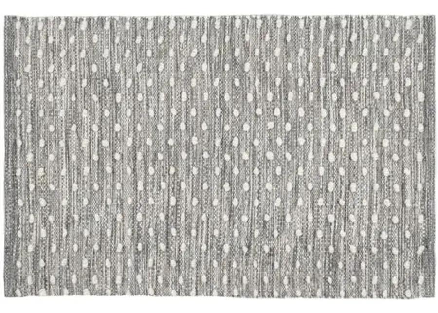 Hobnail Indoor/Outdoor Rug - DASH & ALBERT - Gray - Gray