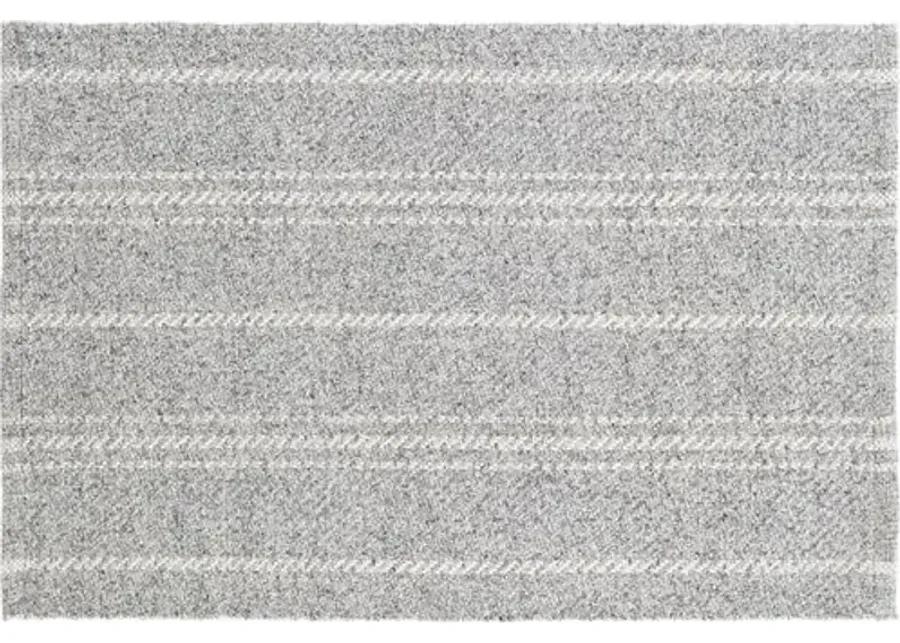 Melange Stripe Indoor/Outdoor Rug - DASH & ALBERT - Gray - Gray