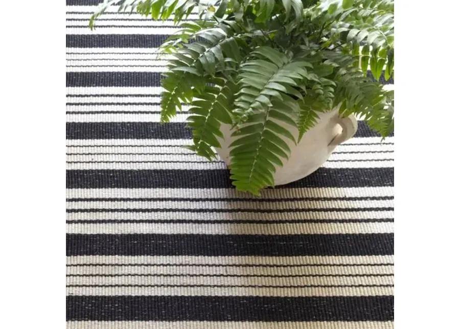 Birmingham Indoor/Outdoor Rug - DASH & ALBERT - Black - Black