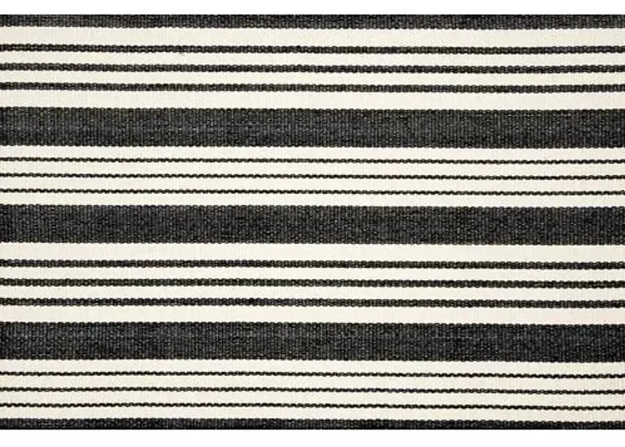 Birmingham Indoor/Outdoor Rug - DASH & ALBERT - Black - Black