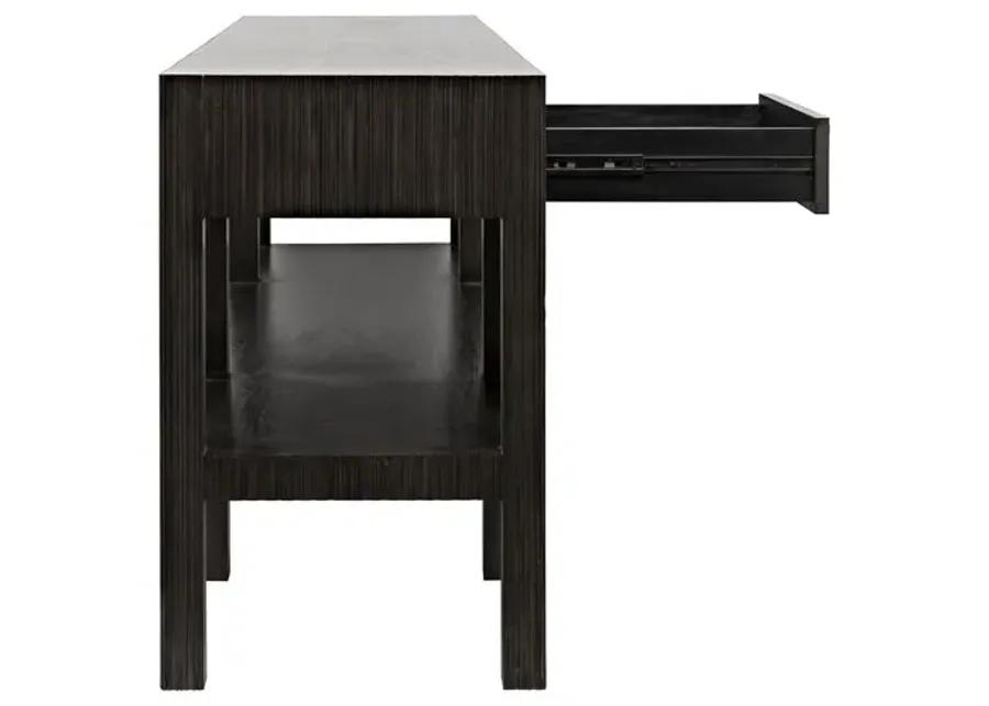 Conrad Console - Pale - Noir - Handcrafted - Black