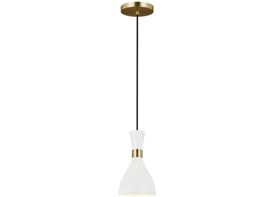 Visual Comfort - Joan Pendant - Matte White