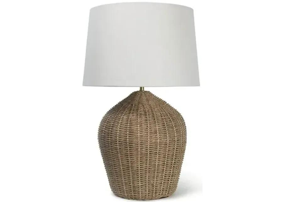 Coastal Living Georgian Table Lamp - Natural - Regina Andrew