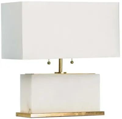 Ali Table Lamp - Alabaster - Regina Andrew