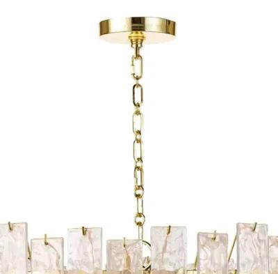 Glacier Glass Chandelier - Clear - Regina Andrew