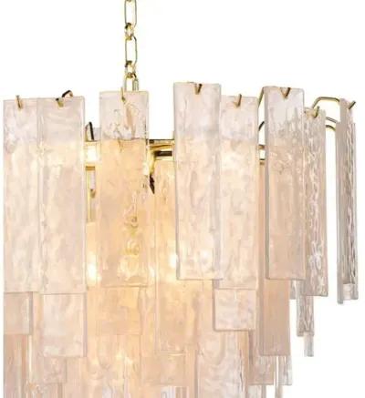 Glacier Glass Chandelier - Clear - Regina Andrew