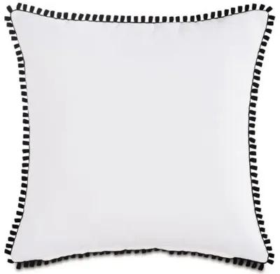 Quinn 18x18 Bee Outdoor Pillow - White/Black