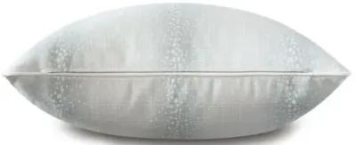 Evie 20x20 Outdoor Pillow - Light Blue/White