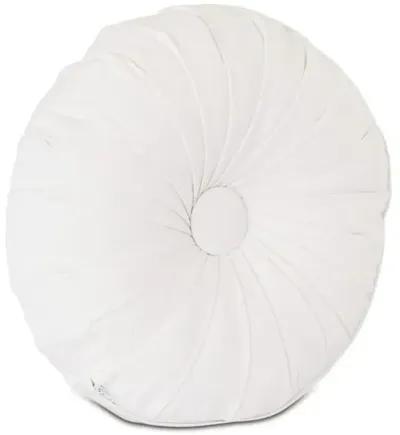 Libby Outdoor Tambourine Pillow - White