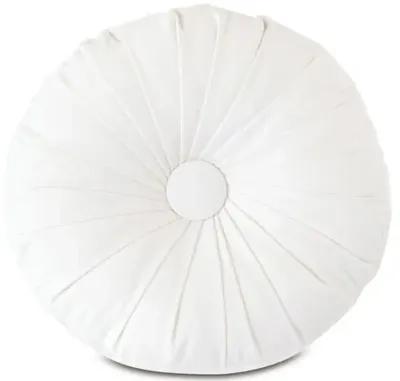 Libby Outdoor Tambourine Pillow - White