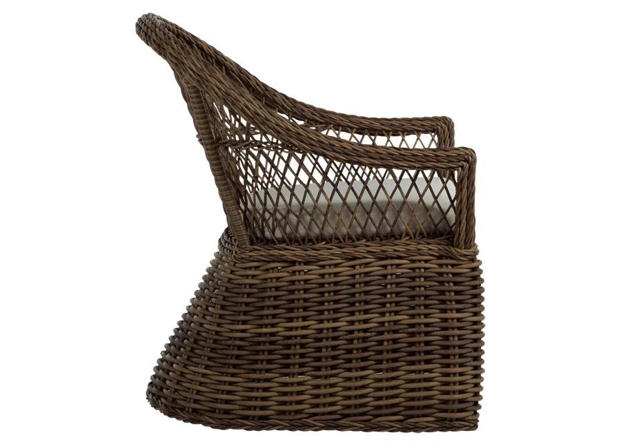 Soho Outdoor Armchair - Raffia - Summer Classics - White