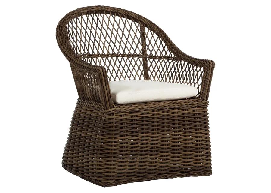 Soho Outdoor Armchair - Raffia - Summer Classics - White