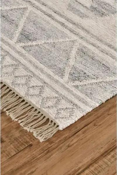 Naveen Kids' Handwoven Rug - Light Blue/Ivory - Blue