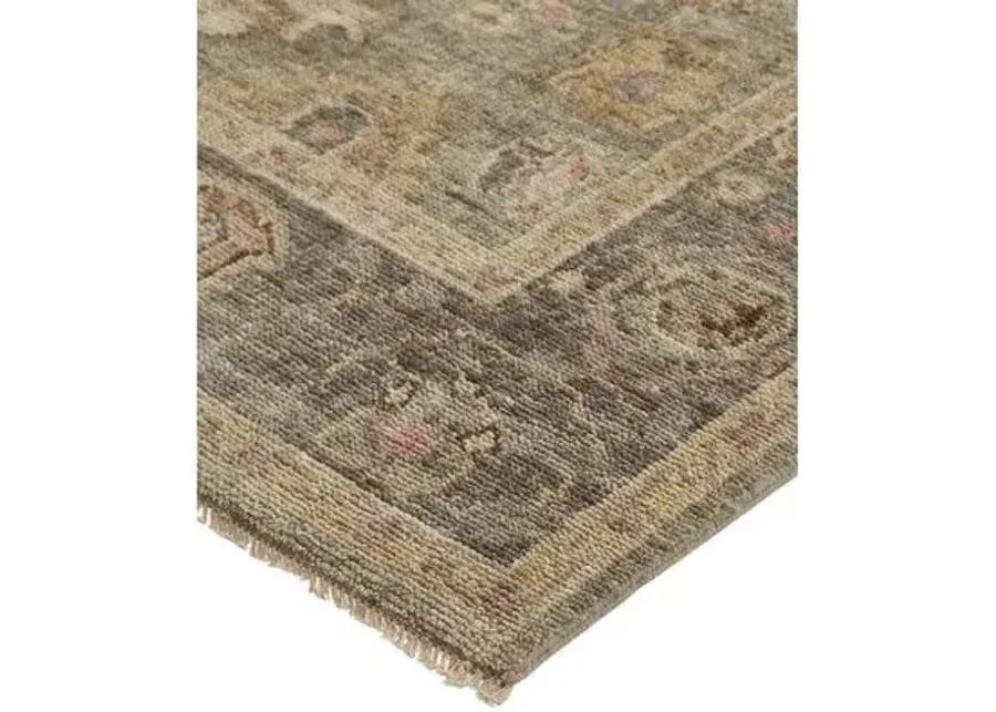 Ferdi Rug - Gray/Pink - Gray