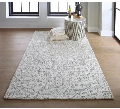 Nola Rug - Ivory/Charcoal - Ivory