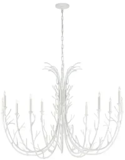 Visual Comfort - Silva Chandelier - Plaster White