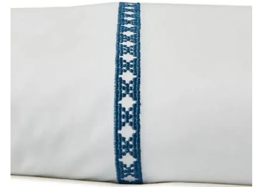 Dace Duvet Set - Blue