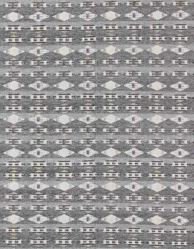 Scandinavian Flat-Weave Rug - 10' x 14' - Keivan Woven Arts - Gray - Gray