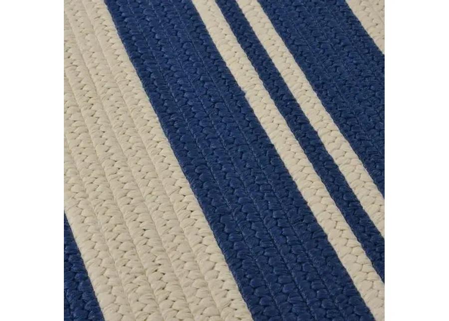 Shoreham Outdoor Rug - Blue/Ivory - Blue