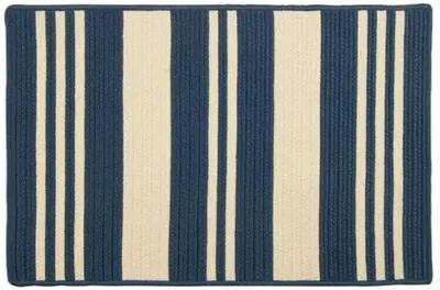 Shoreham Outdoor Rug - Blue/Ivory - Blue