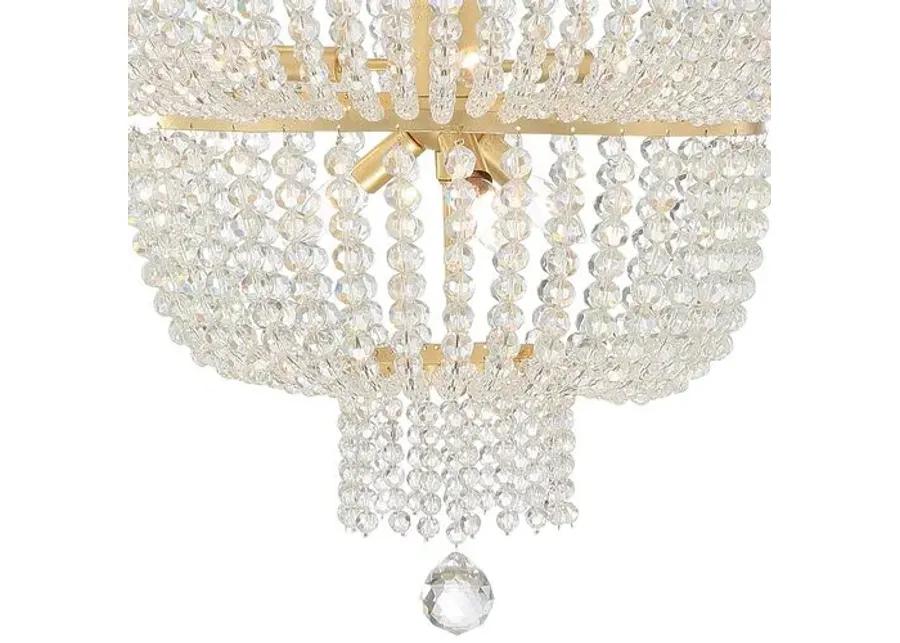 Rylee Urchin Chandelier - Antiqued Gold - Crystorama