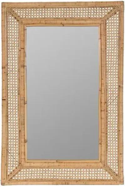 Jameson Rattan Wall Mirror - Natural