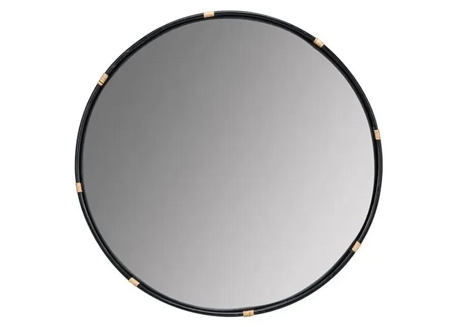 Evan Wall Mirror - Black