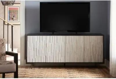 Curated Entertainment Console - Brown