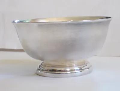 American Silver Pedestal Bowl - The Emporium Ltd.