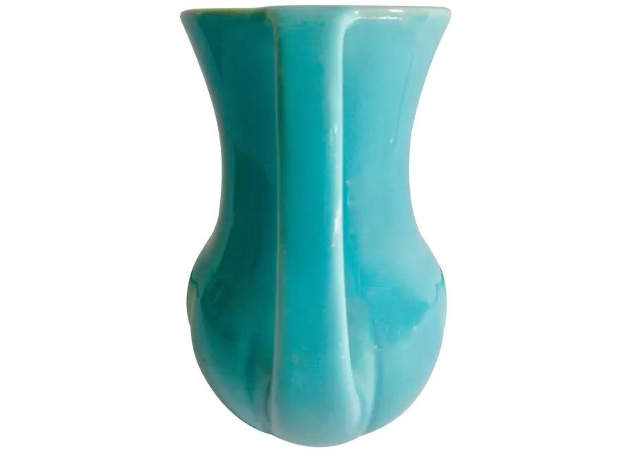 1930s California Pottery Vase - The Emporium Ltd. - Blue