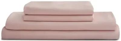 Eucalyptus Sheet Set - Blush - Sijo - Pink, 300 Thread Count, Egyptian Cotton Sateen, Soft and Luxurious